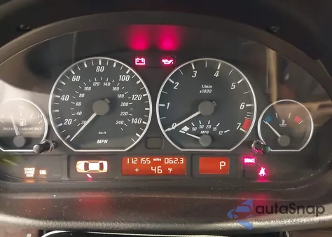 2004 BMW 330Ci z USA, uszkodzony, nr VIN WBABD53414PL10595